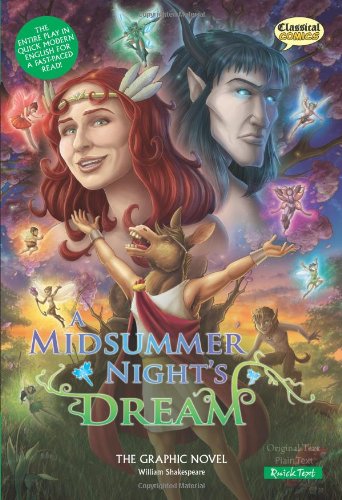 A Midsummer Night's Dream The Graphic Novel Quick Text [Paperback]