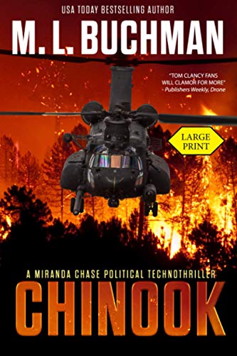 Chinook (Large Print)  an NTSB / military technothriller [Paperback]