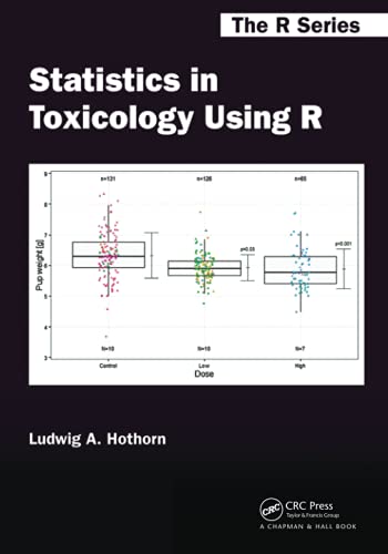 Statistics in Toxicology Using R [Paperback]