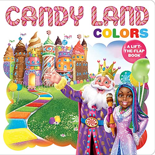 Hasbro Candy Land Colors (Interactive Books for Kids Ages 0+, Concepts Board B [Board book]