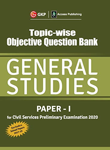 Topic Wise Objective Question Bank General Studies Paper I For Civil Services Pr
