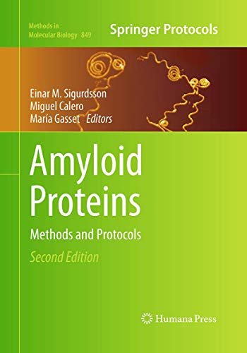 Amyloid Proteins Methods and Protocols [Hardcover]