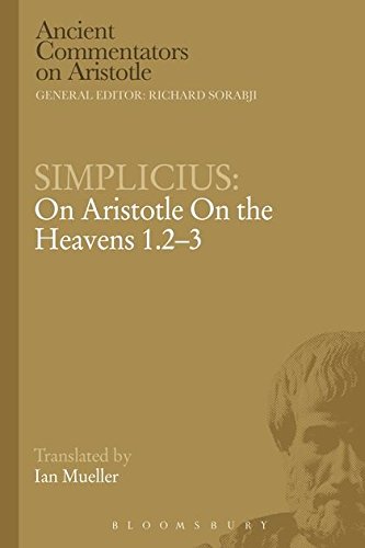 Simplicius On Aristotle On the Heavens 1.2-3 [Paperback]