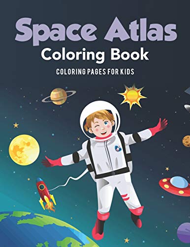 Space Atlas Coloring Book [Paperback]