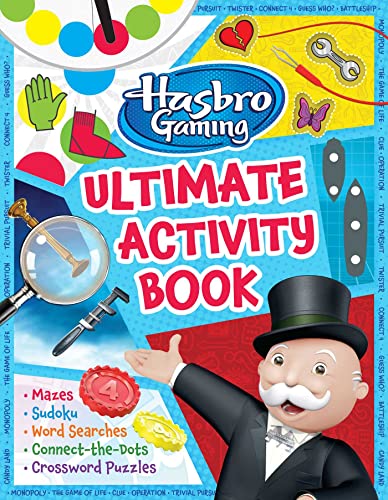 Hasbro Gaming Ultimate Activity Book (Hasbro Board Games, Kid&39s Game Books, [Paperback]