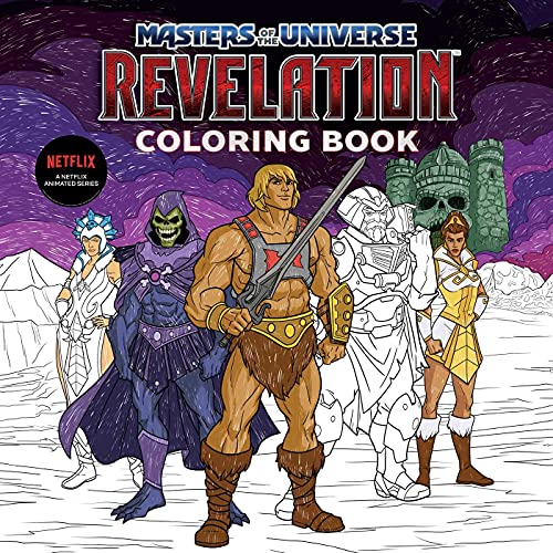 Masters of the Universe Revelation Official Coloring Book (Essential Gift for F [Paperback]