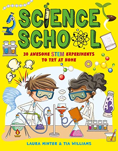 Science School 30 awesome STEM science experiments to try at home [Paperback]