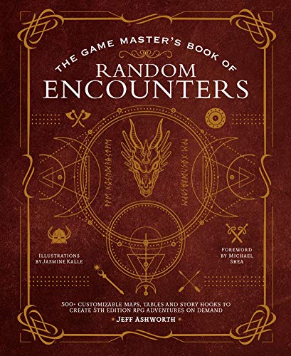 The Game Master's Book of Random Encounters 500+ customizable maps, tables and  [Hardcover]
