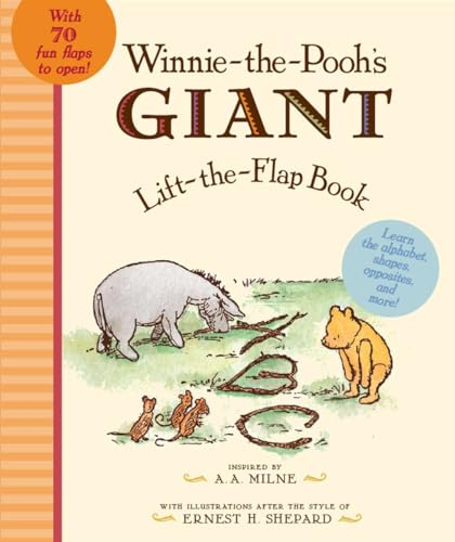 Winnie the Pooh's Giant Lift the-Flap [Board book]