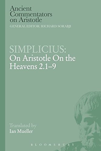 Simplicius On Aristotle On the Heavens 2.1-9 [Paperback]