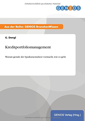 Kreditportfoliomanagement (german Edition) [Paperback]