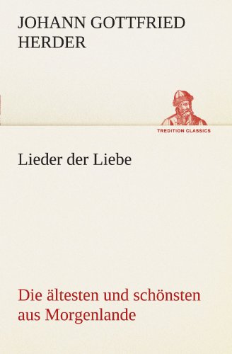 Lieder der Liebe [Paperback]