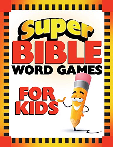 Super Bible Word Games for Kids [Paperback]
