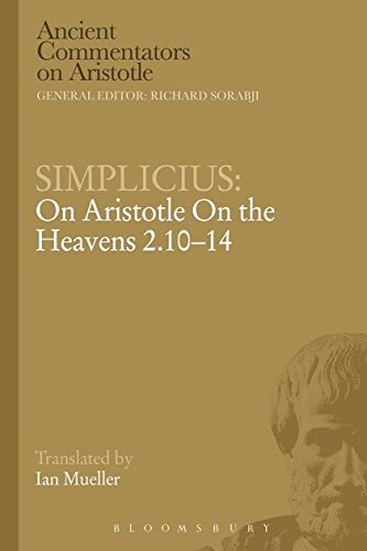 Simplicius On Aristotle On the Heavens 2.10-14 [Paperback]