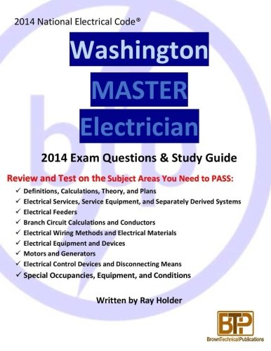 Washington 2014 Master Electrician Study Guide [Paperback]