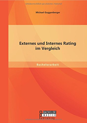 Externes Und Internes Rating Im Vergleich (german Edition) [Paperback]
