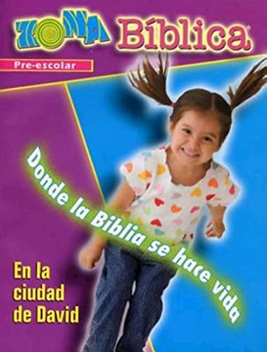 Zona Biblica En La Ciudad De David Preschool Leader's Guide Bible Zone In The C [Hardcover]