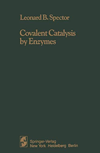 Covalent Catalysis by Enzymes [Paperback]