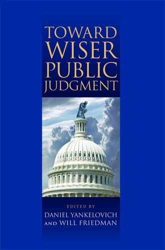 Toward Wiser Public Judgment [Library Binding]