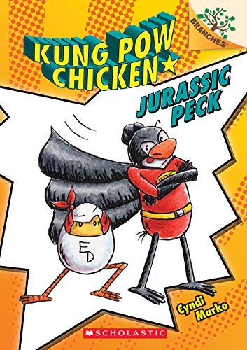 Jurassic Peck A Branches Book (Kung Pow Chicken 5) [Paperback]