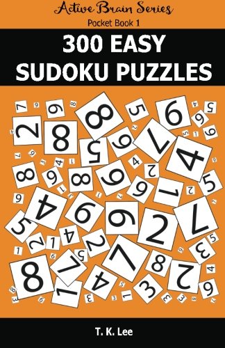300 Easy Sudoku Puzzles Active Brain Series Pocket Book (volume 1) [Paperback]