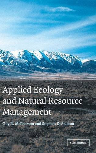 Applied Ecology and Natural Resource Management [Hardcover]