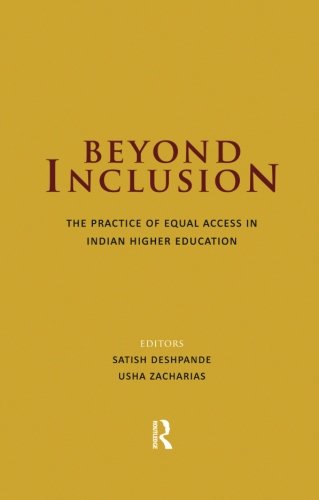 Beyond Inclusion The Practice of Equal Access in Indian Higher Education [Paperback]