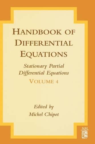 Handbook of Differential Equations Stationary Partial Differential Equations [Hardcover]