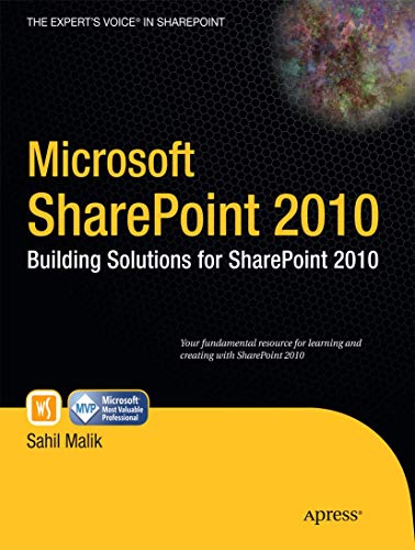 Microsoft SharePoint 2010 Building Solutions for SharePoint 2010 [Paperback]