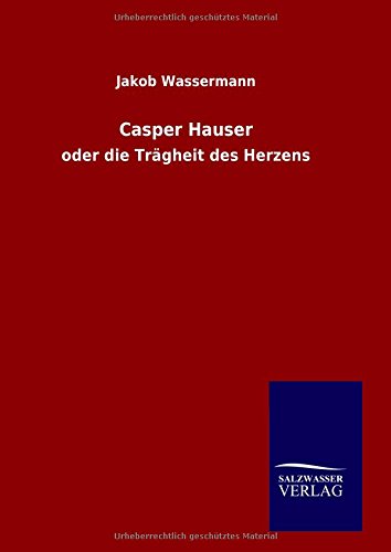 Casper Hauser (german Edition) [Hardcover]