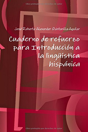 Cuaderno de Refuerzo para Introduccin a la Lingstica Hispnica [Paperback]