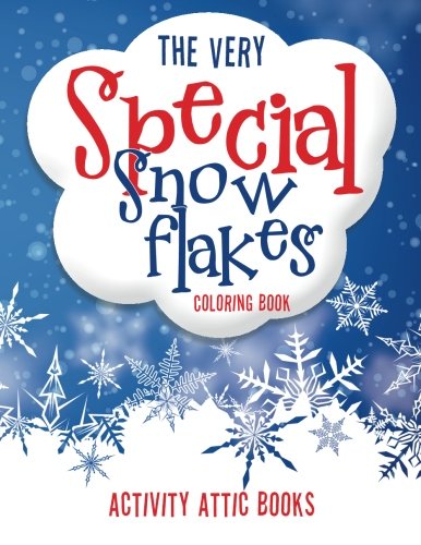 Very Special Snowflakes Coloring Book [Paperback]
