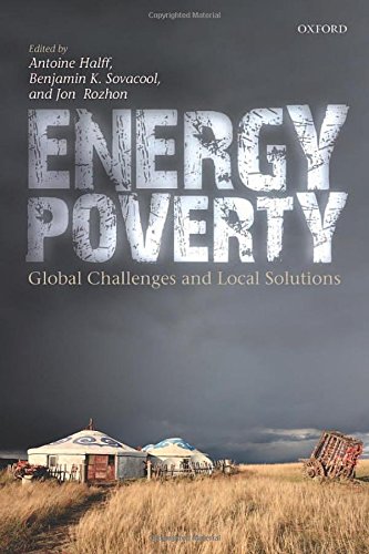 Energy Poverty Global Challenges and Local Solutions [Hardcover]
