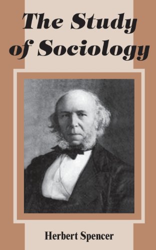 The Study Of Sociology [Paperback]