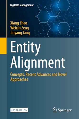 Entity Alignment Concepts, Recent Advances and Novel Approaches [Hardcover]