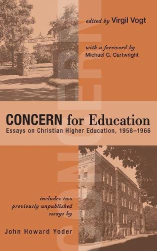 Concern For Education [Hardcover]