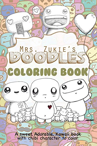 Mrs. Zukie's Doodles Coloring Book [Paperback]