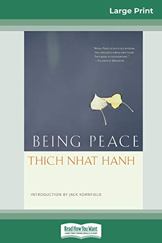 Being Peace (16pt Large Print Edition) [Paperback]