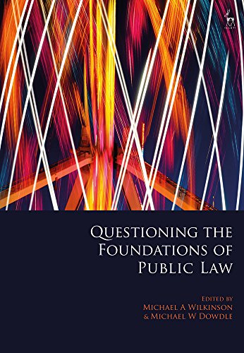 Questioning the Foundations of Public Law [Hardcover]
