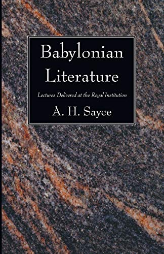 Babylonian Literature [Paperback]