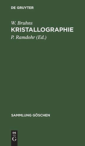 Kristallographie [Hardcover]
