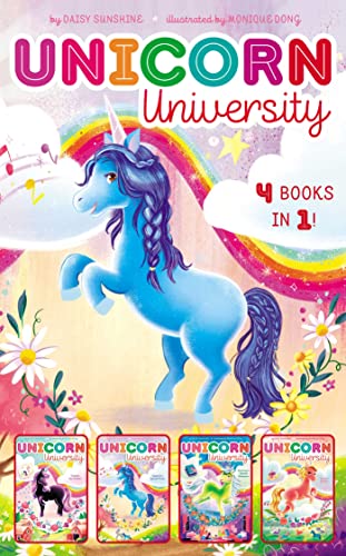 Unicorn University 4 Books in 1 Twilight, Say Cheese Sapphire&39s Special  [Hardcover]