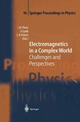 Electromagnetics in a Complex World Challenges and Perspectives [Paperback]