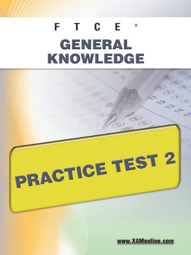 FTCE General Knowledge Practice Test 2 [Paperback]