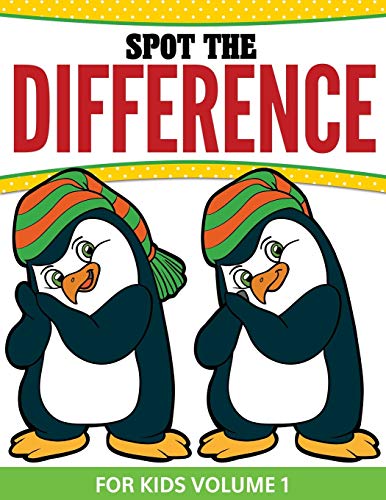 Spot the Difference for Kids [Paperback]