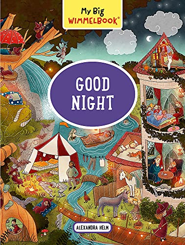 My Big Wimmelbook - Good Night A Look-and-Find Book (Kids Tell the Story) [Board book]