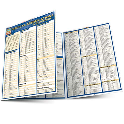 Medical Abbreviations &amp Acronyms [Fold-out book or cha]
