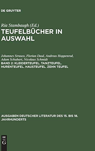 Teufelbuecher in Auswahl  Kleiderteufel - Tanzteufel - Hurenteufel - Hausteufel [Hardcover]