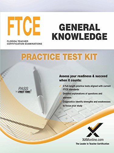 FTCE General Knowledge Practice Test Kit [Paperback]