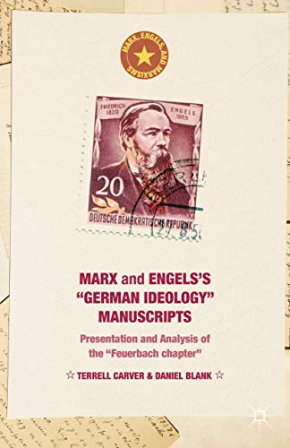 Marx and Engels's  German ideology  Manuscripts Presentation and Analysis of th [Hardcover]